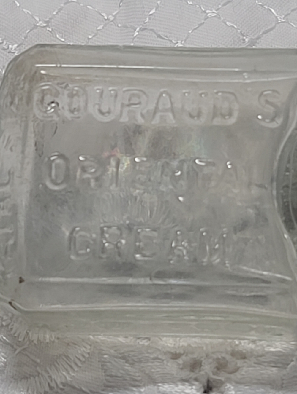 Couraud's  Oriental‎ Cream Trial Empty Bottle Eau de Parfum London New York